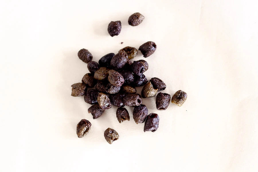 Knusprige Taggiasca-Oliven