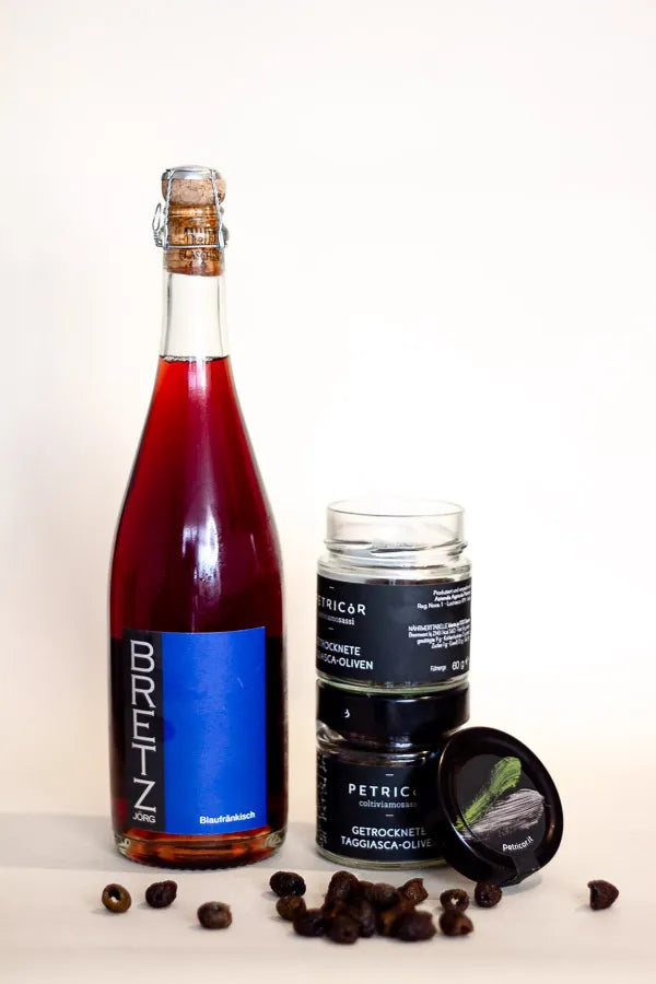 Knusprige Taggiasca-Oliven