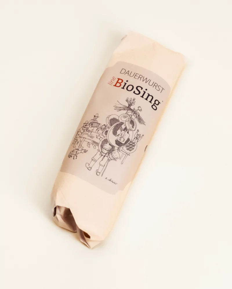 Luftgetrocknete Salami aus Schweinefleisch