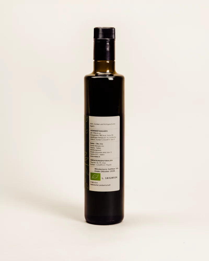 Olio Extravergine di Oliva Biologico 250 ml